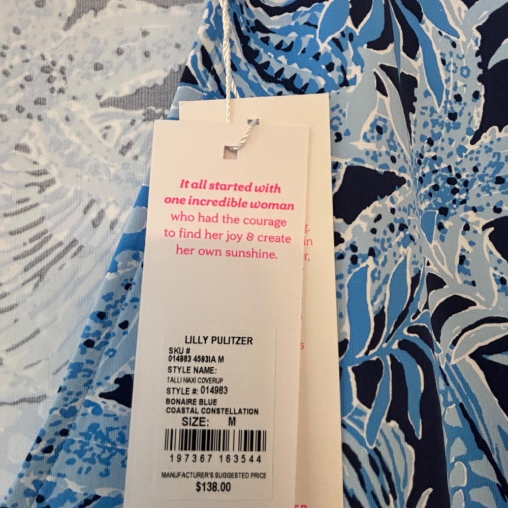 Lilly Pulitzer Talli maxi bathing suit cover up - Picture 3 of 4